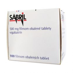 Сабрил (Вигабатрин) таблетки 500мг №100 (100 таблеток) в Нальчике и области фото