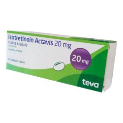 Изотретиноин Actavis (аналог Акненормин, Aknenormin) капс. 20мг 30шт в Нальчике и области фото