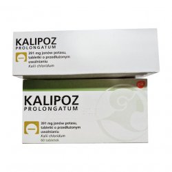 Калипоз пролонгатум (аналог Кальдиум) таблетки 750 мг (391 мг К ) №60 в Нальчике и области фото