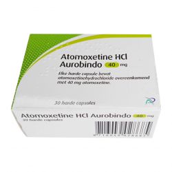Атомоксетин HCL 40 мг Европа :: Аналог Когниттера :: Aurobindo капс. №30 в Нальчике и области фото