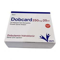 Добутамин Добкард Dobcard (dobutamine) р-р д/ин амп 250мг/20мл в Нальчике и области фото