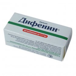 Дифенин (Фенитоин) таблетки 117мг №60 в Нальчике и области фото