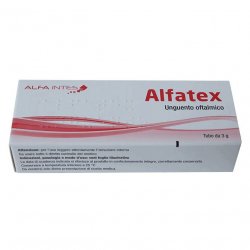 Альфатекс (Эубетал Антибиотико) глазная мазь 3г в Нальчике и области фото