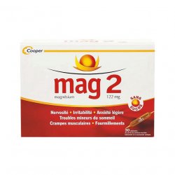 Маг 2, Mag 2, Магний 122мг ампулы для питья б/сахара №30 в Нальчике и области фото