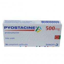 Пиостацин (Пристинамицин) таблетки 500мг №16 в Нальчике и области фото